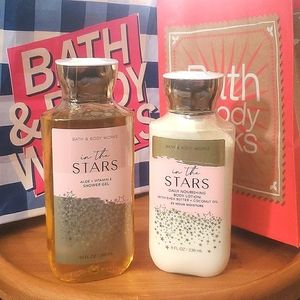 In The Stars Bath & Body Works 10oz Shower Gel AND 8oz Body Lotion NWT